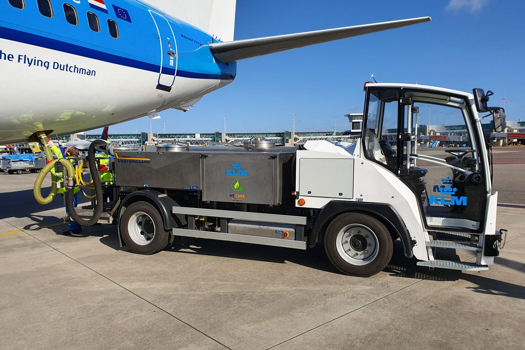 Electrical chassis at KLM