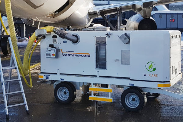 Towable Vacuum Toilet Service