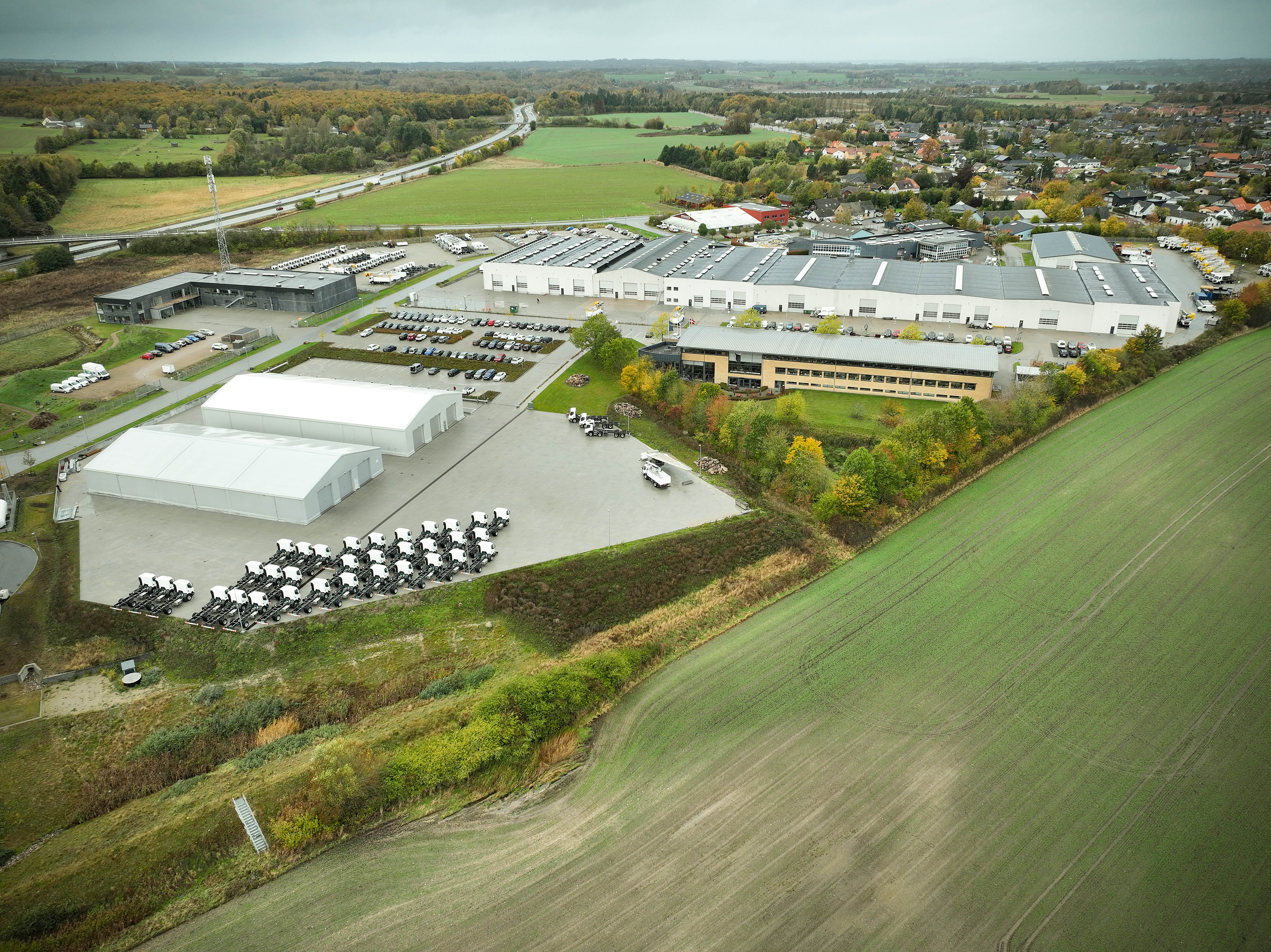 Vestergaard Company 2025 from above